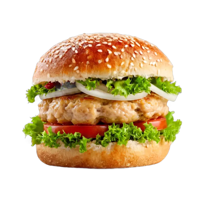 برجر دجاج طازج - Fresh Chicken Burger